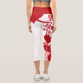 Valentine Highlights Capri Leggings (Rückseite)