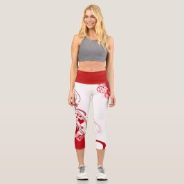 Valentine Highlights Capri Leggings
