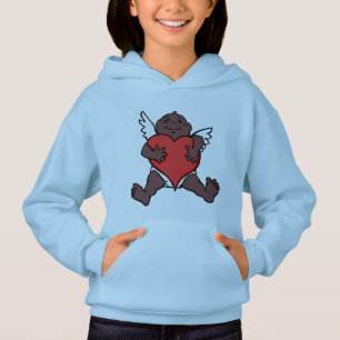 Valentine Hoodies African Cupid Sweatshirt