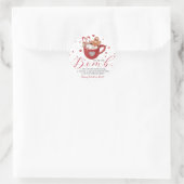 Valentine Hot Chocolate Bomb Sticker (Tasche)