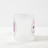 Valentine Hugs und Kisses Mattglastasse (Mittel)