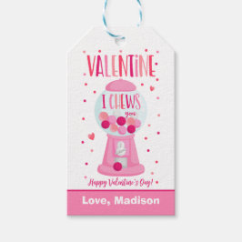 Valentine I Cheke You Bubble Gum School Klassroom Geschenkanhänger