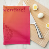 Valentine I - Küchentuch (Viertel Falte)