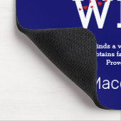 Valentine | I LIEBE MEIN EHEFRAU Maus Pad Mousepad (Ecke)