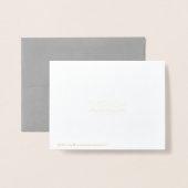 Valentine I Liebe You Folienkarte (Rückseite mit Umschlag)