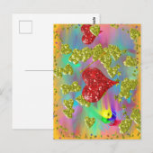 Valentine I Liebe You Postkarte (Vorne/Hinten)