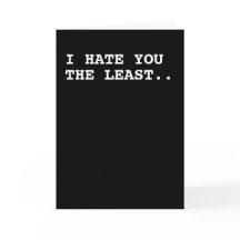 Valentine ich hasse dich am wenigsten