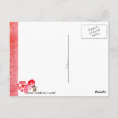 Valentine, ich Liebe Sie eine Ozelot-Postkarte Postkarte (Rückseite)