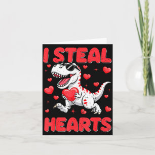 Valentine ich stehle Herzen Trex Dino Kleinkind Ki Karte