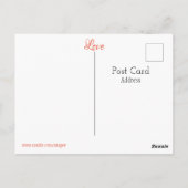 Valentine Ich Wollte Sie gerade in Scranton PA Pos Postkarte (Rückseite)