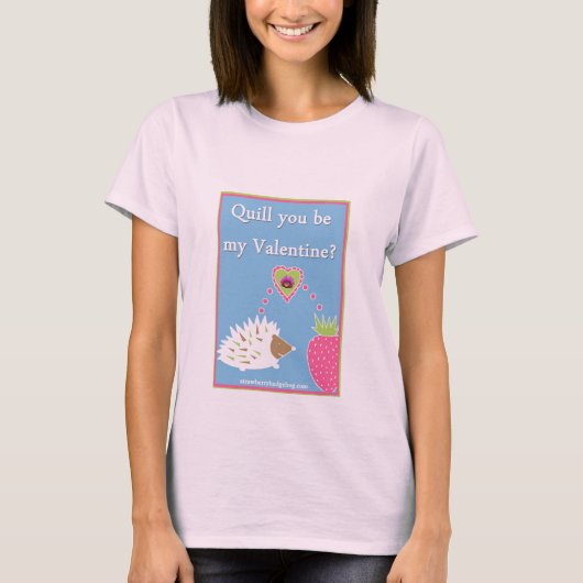 Valentine Igel T-Shirt (Vorderseite)