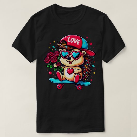 Valentine Igel Valentine Igel 2024 T-Shirt (Design vorne)