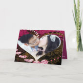 Valentine Ihr Foto - Feiertagskarte (Vorderseite)