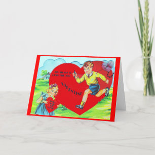 Valentine in den 1930er Jahren ist mein Herz in de Feiertagskarte