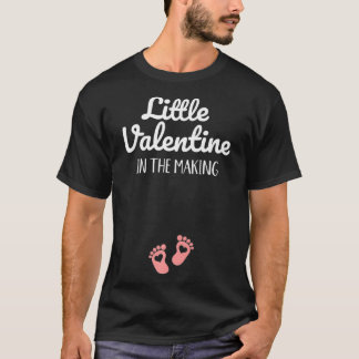 Valentine in the making baby announcement Premium T-Shirt