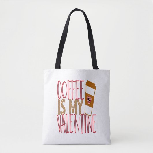 Valentine ist für sie tasche (Vorderseite)