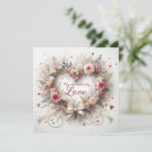 Valentine ist mein Einziger Karte (Stehend Vorderseite)