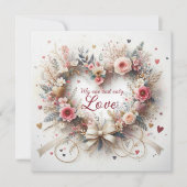 Valentine ist mein Einziger Karte (Vorderseite)