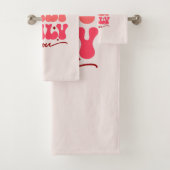 Valentine ist nur du badhandtuch set (Insitu)