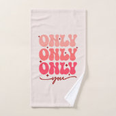 Valentine ist nur du badhandtuch set (Handtuch)