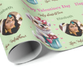 Valentine Journey Geschenkpapier (Rolleneckpunkt)