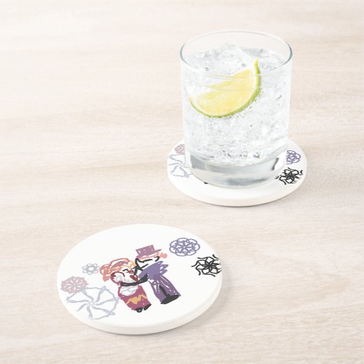 Valentine joy getränkeuntersetzer (Seite)