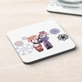 Valentine joy getränkeuntersetzer (Linke Seite)