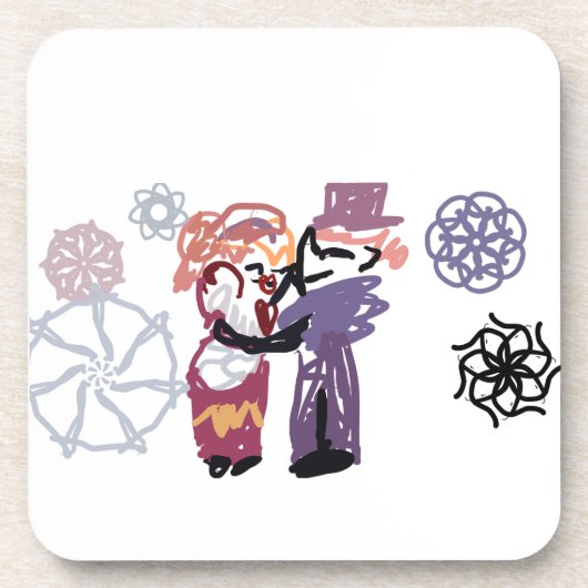 Valentine joy getränkeuntersetzer (Vorderseite)