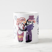 Valentine joy Jumbo-Tasse (Vorderseite)