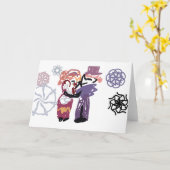 Valentine joy karte (Gelbe Blume)