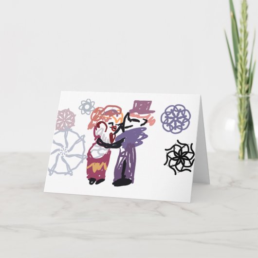 Valentine joy karte (Vorderseite)