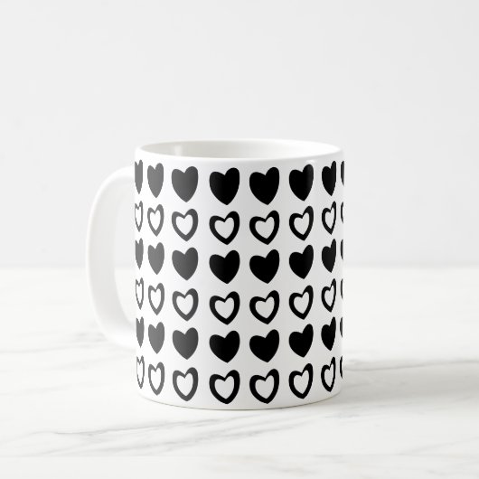 Valentine Kaffeetasse (Vorderseite Links)