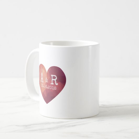 Valentine Kaffeetasse (Vorderseite Links)