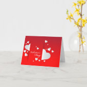 Valentine Karte (Gelbe Blume)