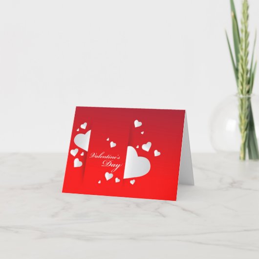 Valentine Karte (Vorderseite)