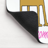 Valentine Katzen in Liebe Maus Pad Mousepad (Ecke)