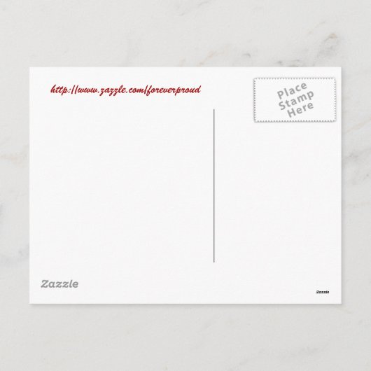 Valentine Katzen Postkarte (Rückseite)