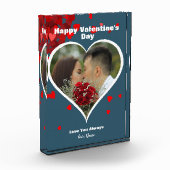 Valentine Keepake | Rote Herzen| Ihr Foto (Links)