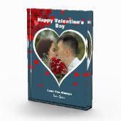 Valentine Keepake | Rote Herzen| Ihr Foto (Rechts)