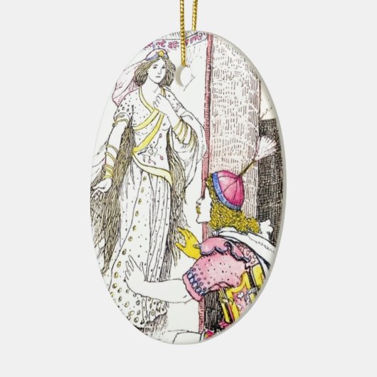 Valentine Keramik Ornament (Links)