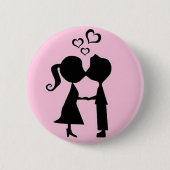 VALENTINE KISS BUTTON (Vorderseite)