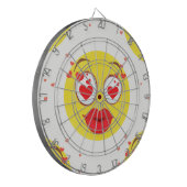 Valentine kiss Emoji Dartscheibe (Vorderseite Links)