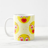 Valentine kiss Emoji Kaffeetasse (Links)