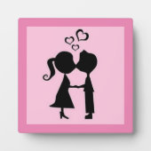 VALENTINE KISS FOTOPLATTE (Vorderseite)