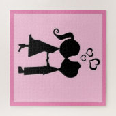 VALENTINE KISS JIGSAW PUZZLE (Horizontal)