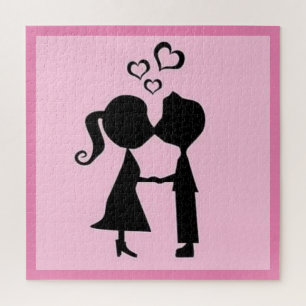VALENTINE KISS JIGSAW PUZZLE