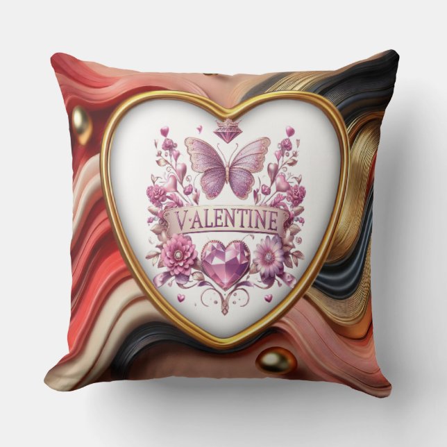 Valentine Kissen (Vorderseite)