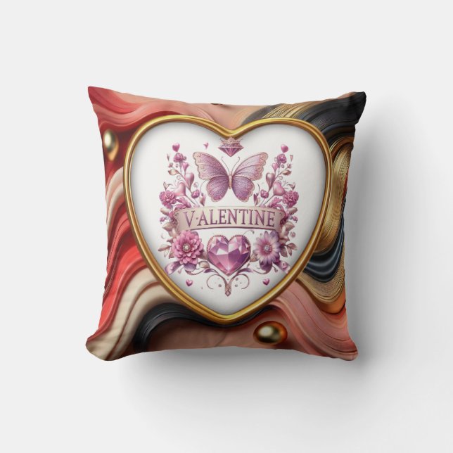 Valentine Kissen (Vorderseite)