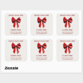 Valentine Kisses Custom Candle Sticker (Blatt)