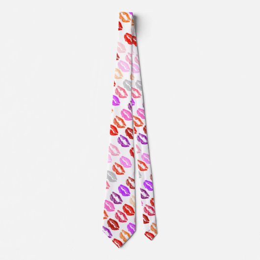 Valentine Kisses Neck Tie Krawatte (Vorderseite)